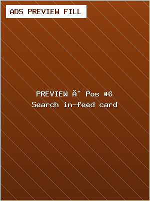 PREVIEW FILL 1/2 — Search — in-feed sponsored card